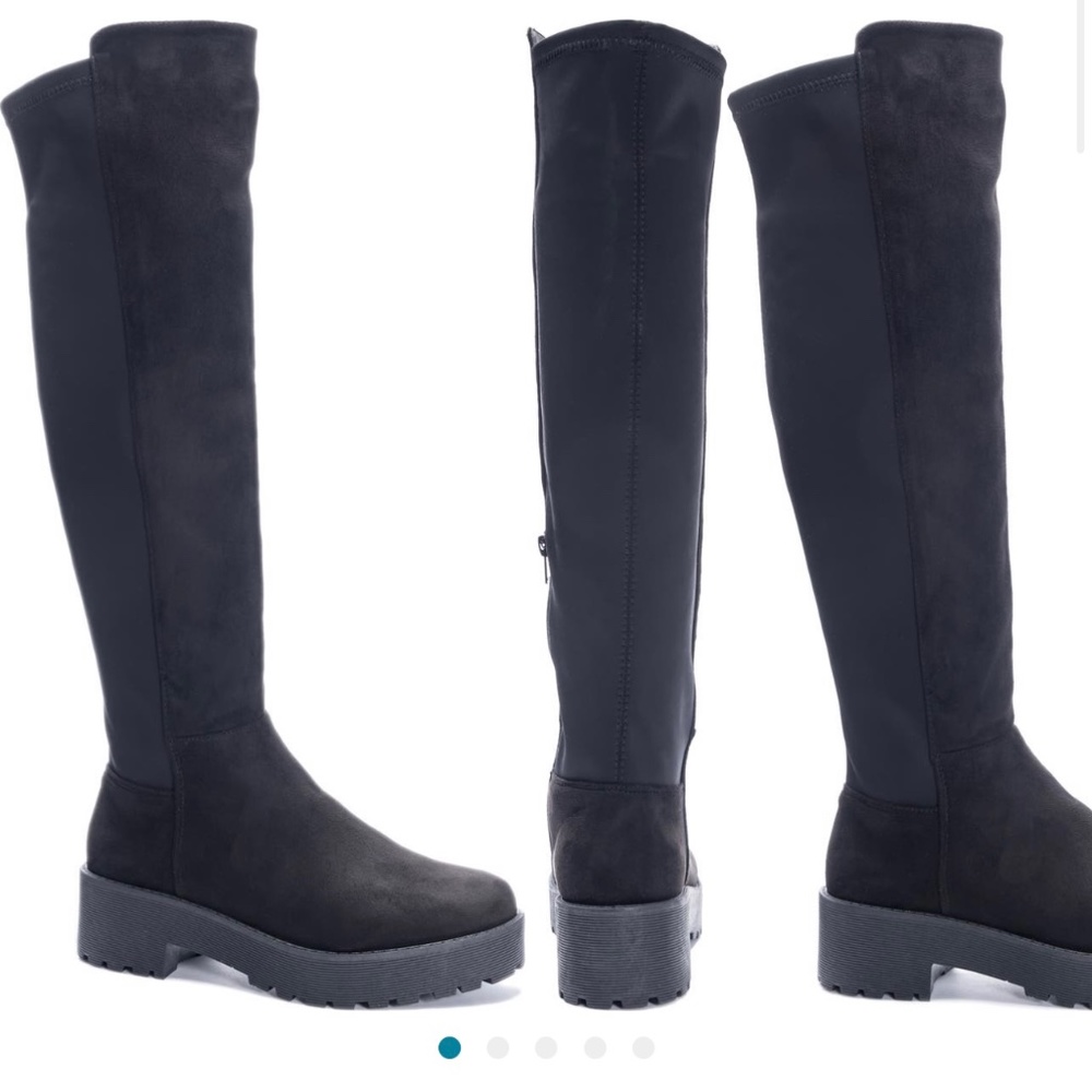Over the knee boots - WIDE CALF